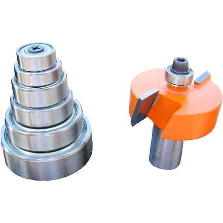 Cmt Rabbeting Set, 1/2-Inch Shank 835.502.11